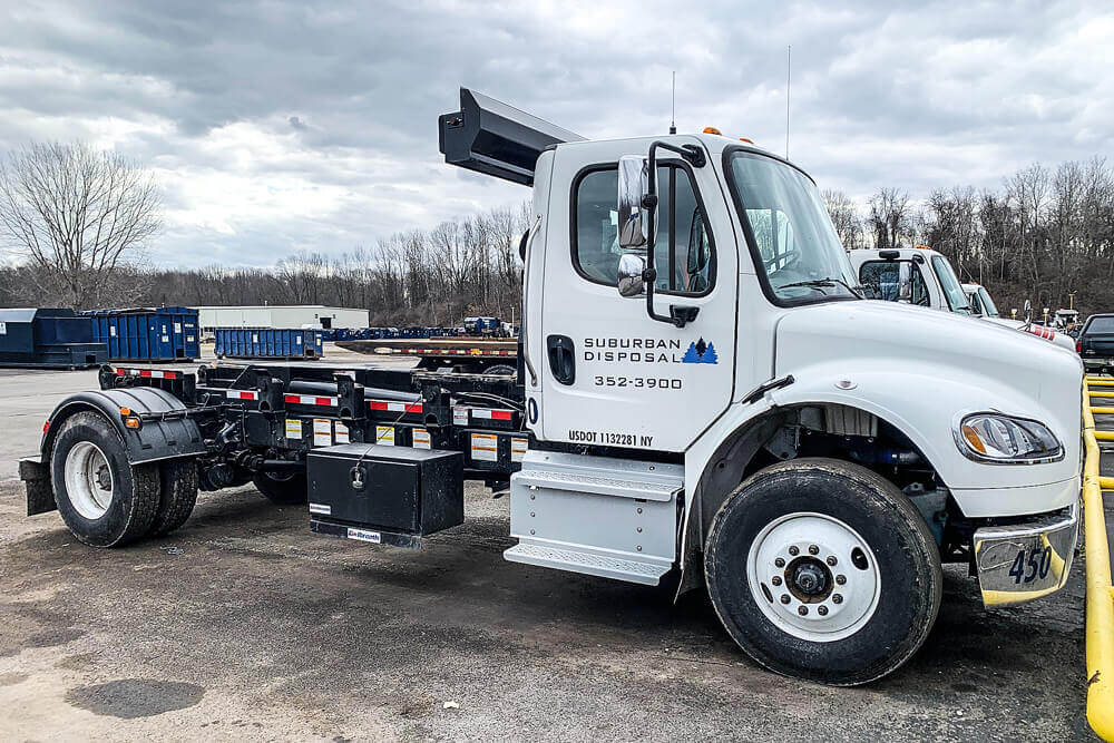 Suburban Disposal Corporation Rochester NY Hooklift Trucks